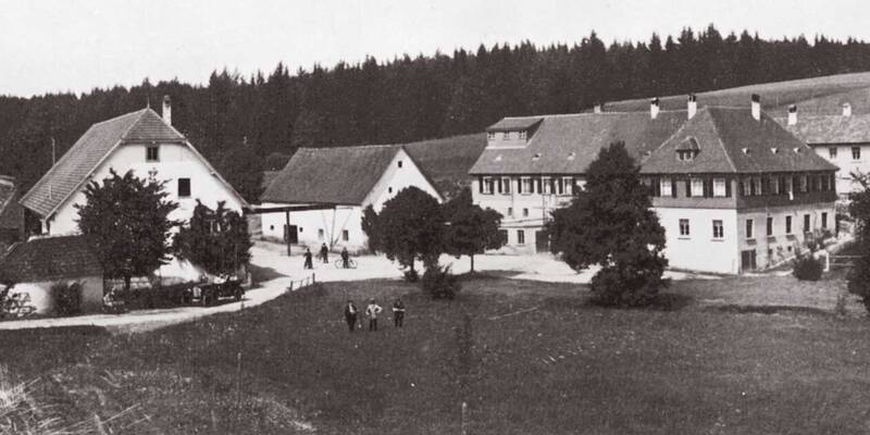 Molino de madera hacia 1919