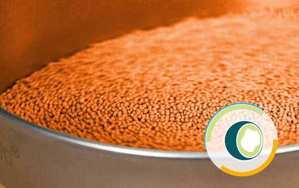 Auxiliares tecnológicos para peletización y granulación