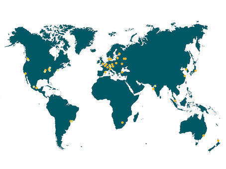 Soluciones y asistencia en todo el mundo