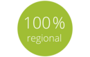100% regional